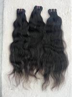 Cheveux Indiens Remy Bouclés 100% Naturels Bruts Non Transformés, Provenant d'un Donneur Unique, Tissage Double à la Machine, Cuticules Alignées, Toutes Couleurs, Lots
