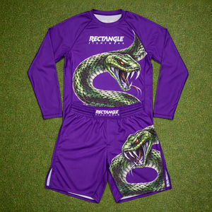 Conjunto de Entrenamiento de Artes Marciales Mixtas (MMA) y Jiu-Jitsu Brasileño (BJJ) para Hombre: Rashguard de Compresión y Pantalones Cortos Resistentes, Transpirables, Ligeros y de Secado Rápido - Product Image 3