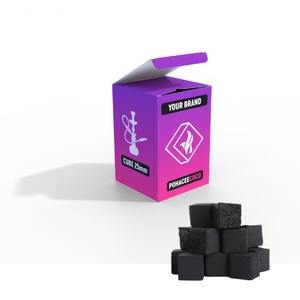Produit de qualité supérieure en Indonésie pour narguilé Shisha Charbon de bois de coco naturel 100% Briquette de charbon de bois Marque privée personnalisée OEM - Product Image 1