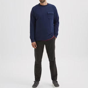 Wholesale <b>Men's</b> Casual Sweatshirt Long Sleeve Crew Neck Fleece <b>Pullover</b> for Everyday Comfort and Style - Product Image 2