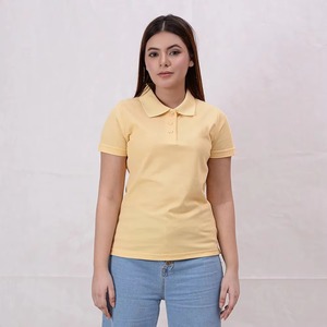 เสื้อโปโลผู้หญิงลำลอง ขายดี ดีไซน์ใหม่ รับทำโลโก้ สีพื้น ระบายอากาศได้ดี นุ่ม สบาย เสื้อโปโลผู้หญิงแบบ OEM - Product Image 6