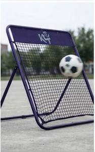 Red de Rebote Plegable Azul para Entrenamiento de Fútbol con Ángulo Ajustable para Adultos, Marco Metálico, Uso en Todas las Estaciones - Product Image 6