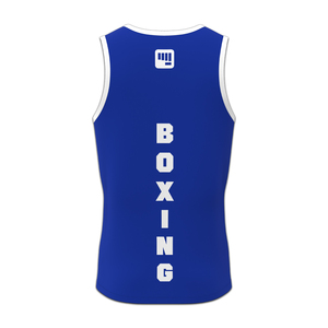 Débardeur de boxe personnalisable pour marques, équipes et labels privés, offrant une personnalisation facile et un support de production - Product Image 4