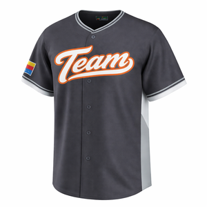 Camiseta de Béisbol Personalizada |   Camiseta Deportiva Transpirable con Estampado Digital por Sublimación y Costuras |   Diseño OEM Personalizado |   Venta al por mayor - Product Image 3