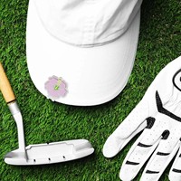 Marqueur de balle de golf personnalisé en gros avec logo, clip magnétique en alliage de zinc pour chapeau, idéal pour les cadeaux de tournoi 	   Souvenirs de club de golf