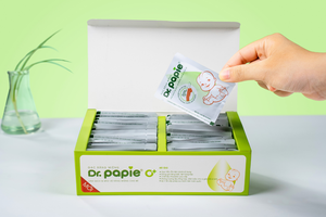 Lingettes buccales jetables en bambou/polyester non tissé pour le nettoyage des gencives, des dents et de la langue, doublement stérilisées, naturelles et sûres, boîte de 30 paquets pour - Product Image 5