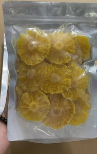 Rondelles d'ananas séchées biologiques, faible teneur en sucre, procédé FD, meilleur prix, fruits conservés moelleux, Vietnam - Product Image 5