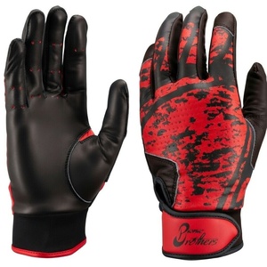 ถุงมือตีเบสบอลโลโก้แบบกำหนดเอง ถุงมือตีเบสบอลหนังกันลื่นระดับมืออาชีพสำหรับผู้เล่นเบสบอลผู้ใหญ่และเยาวชน - Product Image 2