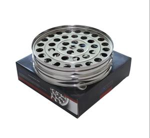 PREMIUM Durable Stainless Steel Single Tray Holy Communion Set 40 Cups Cover Stable Bottom Ring <b>Mirror</b> Finish Dishwasher Safe - Product Image 6