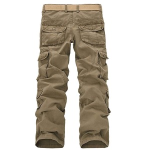 Pantalon cargo décontracté pour homme, idéal pour le sport et les activités de plein air, en toile légère avec cordon de serrage, coupe droite de haute qualité – Meilleure vente - Product Image 5