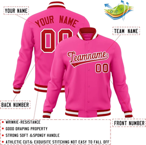 Men's Winter Motorcycle Jacket with <b>Stand</b>-Up Collar - Product Image 2