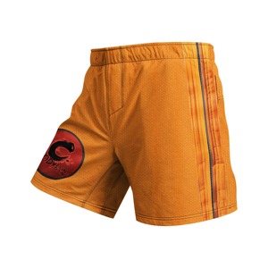 Pantalones cortos MMA para hombre, con estampado, cintura elástica, para entrenamiento en gimnasio, kickboxing, ligeros, de secado rápido, coloridos, para artes marciales mixtas. - Product Image 1