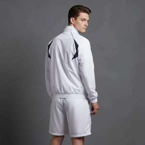 Conjunto de Chaqueta Cortavientos de Alta Calidad para Hombre, Talla Grande, Corte Holgado, Transpirable y de Secado Rápido, Chaqueta Deportiva de Nailon con Logotipo - Product Image 3