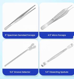 Kit de dissection chirurgicale en acier inoxydable de haute qualité, ensemble manuel avancé d'anatomie et de biologie pour les professionnels de la médecine - Product Image 2