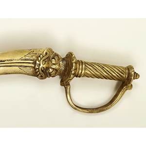 Fait à la main en laiton de 11 pouces Kirtimukha Design Dagger Home Decor Article fabriqué en Inde - Product Image 1