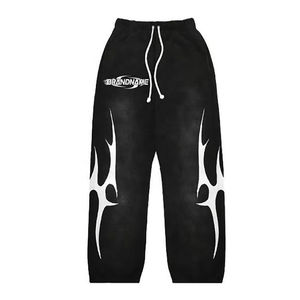 ชุดเซ็ตแทรคสูทผู้ชายสุดหรู ลุคย้อนยุคแบบฟอกสี พร้อมเสื้อฮู้ดถักเนื้อหนาและกางเกงจ็อกเกอร์ทรงบาน ไซส์พลัส สำหรับฤดูหนาว เป็นมิตรต่อสิ่งแวดล้อม - Product Image 4