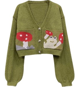 เสื้อคาร์ดิแกนคอวีสองสี ระบายอากาศได้ดี ดีไซน์ลายทางสไตล์วาร์ซิตี้สำหรับผู้ชาย เหมาะสำหรับสวมใส่สไตล์สตรีทสมัยใหม่ ปี 2026 - Product Image 1