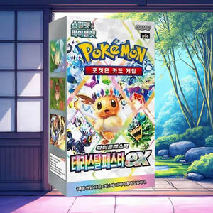 Terracetal Festa Scarlet Violet Series Korean Booster Display Box 30 Packs Anime Trading Card Game Paper Collectible Bulk Gaming - Product Image 1