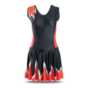 Tenue de netball en gros d'usine, robe de netball entièrement sublimée, conception personnalisée avec logo, nom et numéro d'équipe pour femmes, filles et adultes - Product Image 2