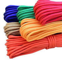 Maßgefertigte 3mm 4mm 5mm Outdoor-Überlebensleine 100ft Tarnfarben 550 Fallschirmschnur Paracord