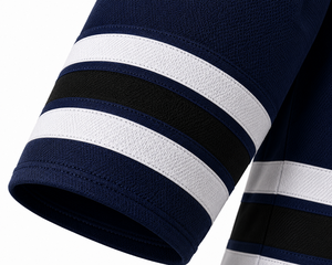 เสื้อฮอกกี้น้ำแข็งแบบสั่งทำสำหรับผู้ชาย ยี่ห้อ SINEWY SPORTS คอวี พิมพ์ลายแบบ Sublimation ระบายเหงื่อได้ดี แขนยาว ชุดทีม ขนาดผู้ใหญ่ - Product Image 6