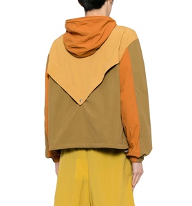 เสื้อแจ็คเก็ต Anorak มีซิปพร้อมโลโก้แบบกำหนดเอง เสื้อแจ็คเก็ตกันลมแบบมีฮู้ดสำหรับผู้ชาย เสื้อแจ็คเก็ตผู้ชายสำหรับฤดูใบไม้ผลิและฤดูใบไม้ร่วง มีกระเป๋าเสื้อสไตล์สตรีท - Product Image 2