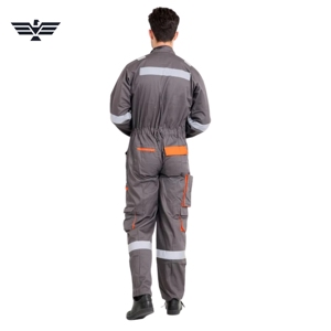Overol de Trabajo Industrial Reflectante con Múltiples Bolsillos de Algodón para Hombre EMPIRE TREND WEARS, Overol Protector para Mecánico, Cómodo y Sedoso - Product Image 6