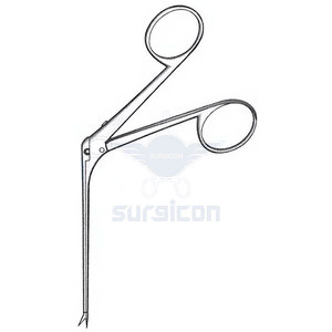Tijeras microquirúrgicas Bellucci de precisión, extremadamente delicadas, con mango de 80 mm, acabado negro para zurdos, para cortes finos - Product Image 4