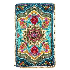 Étui de téléphone personnalisé en strass floral de couleur crème dorée, artisanat Ziyan, résistant aux chocs, pour Apple iPhone 6 pouces, décoratif - Product Image 6