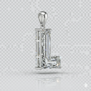 Diamante Cultivado en Laboratorio con Certificado IGI, Corte en Forma de L, 0.8-1.0-1.5CT, Color D E VVS1 VS1, CVD HPHT, para Compromiso, ZHUANGYEE - Product Image 2