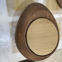 Urna de madera elegante sostenible de alta calidad para cenizas urna en forma de roca urna de cremación de alta calidad para mascotas o humanos