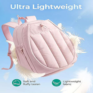 Professional Women's Tennis Shoulder Bag with Quilted Front and Dedicated Shoe Compartment - Product Image 5