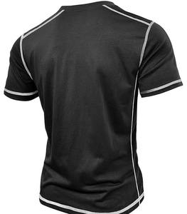 Camisetas Deportivas de Lona de Algodón para Hombre, con Logotipo Personalizado de Alta Calidad, Estilo Gótico, Transpirables, para Fitness, Nuevo Estilo, Ropa Deportiva Atlética OEM - Product Image 6