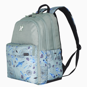 Sac à dos scolaire résistant à l'eau Arctic Fox Galaxy pour grande capacité, bretelles détachables Sea Spray - Product Image 3
