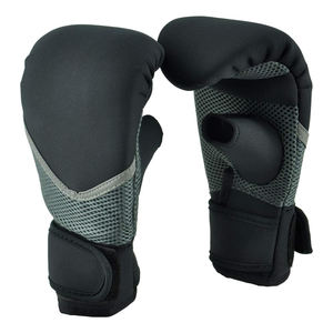 Guantes de Boxeo de Cuero de Cactus para Hombre, Ecológicos, Veganos, con Cierre de Velcro, 12oz 14oz 16oz, Transpirables, para Entrenamiento - Product Image 4