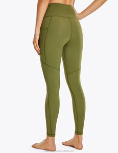 Conçu sur mesure haute femmes grande taille tricoté Fitness Leggings Active-Wear Sport Gym course Leggings en différentes couleurs - Product Image 4