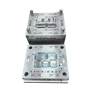 PGT Resin <b>Modified</b> Eco-friendly <b>Plastic</b> Tableware mold-Five-compartment plate - Product Image 4
