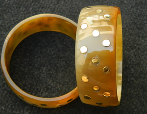 Bracelet manchette ouverte en corne de buffle polie, écologique, de haute qualité, artisanat naturel moderne, forme de collection, taille personnalisée - Product Image 6