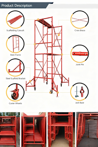 โครง<span class=keywords><strong>นั่งร้าน</strong></span><span class=keywords><strong>มือ</strong></span><span class=keywords><strong>สอง</strong></span>สำหรับขายโครงบันไดท่อนั่งร้านระบบโครงนั่งร้านอลูมิเนียม - Product Image 6