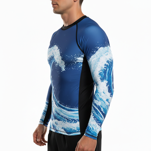 Camiseta de Compresión de Manga Larga Unisex para Niños y Jóvenes, para Entrenamiento de Artes Marciales, BJJ, MMA, Jiu Jitsu, Grappling, Ropa Deportiva - Product Image 3