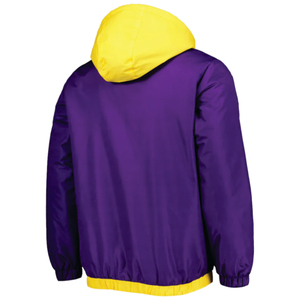 Vestes en laine/polyester personnalisées unisexes pour adultes BLACK LAND INDUSTRIES, avec logo brodé LAKERS sur le devant, pour l'hiver - Product Image 3