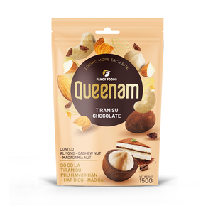 Authentic Premium 150G Dragee OEM Halal Tiramisu <b>Chocolate</b> Coated <b>Almond</b> Cashew Macadamia Nut Candy Factory Wholesale Coffee - Product Image 5