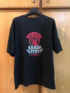 T-shirt imprimé à manches courtes en coton noir pour homme, coupe classique, col rond, coton de haute qualité - Product Image 1