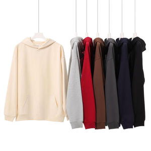 <b>Men</b> Oversized Hoodie Heavyweight Cotton <b>Fleece</b> Pullover Relaxed Fit Adjustable Hood Streetwear Casual Comfort <b>Top</b> - Product Image 4