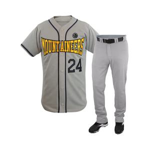 Listo envío fábrica Unisex cuello en V botón manga corta béisbol Jersey 100% poliéster Anti-UV transpirable diseño de logotipo personalizado - Product Image 1