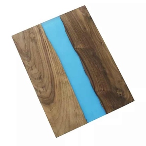 Eco Friendly Wooden and Resin Cutting <b>Board</b> Handmade Kitchen Chopping <b>Board</b> with Smooth Surface and Long Lasting Quality - Product Image 1