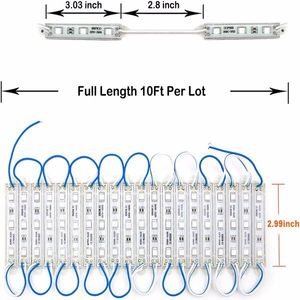 Super luminoso IP65 impermeabile 5050 SMD modulo pubblicità striscia di luce lampada DC 12V esterna impermeabile LED striscia di segno - Product Image 5