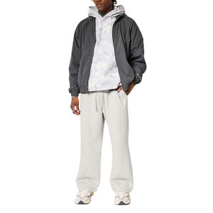 Men's <b>Hooded</b> Windbreaker Jacket with Full <b>Zip</b> and Two Side Pockets for Outdoor Wear - Product Image 2