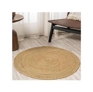 Multipurpose Eco Braided Jute Rug – Natural Fiber Floor <b>Carpet</b> for Living Room, Bedroom and Decorative Use - Product Image 4