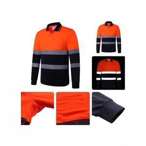Camisa de Seguridad Reflectante de Alta Visibilidad de Manga Larga, Ropa de Trabajo Personalizada para Construcción, Camisa de Trabajo de Alta Visibilidad, Ropa de Seguridad Industrial - Product Image 5